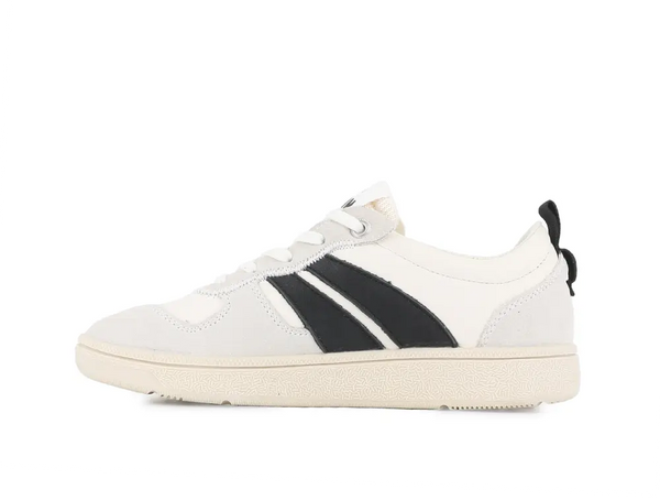 Zapatilla Palladium Pallacup Flame Leather Unisex Blanco