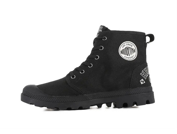 Zapatilla Palladium Pampa Hellfire (Stranger Things) Unisex Negro Palladium