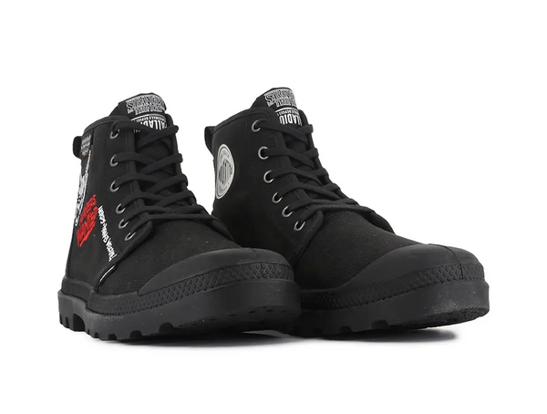Zapatilla Palladium Pampa Hellfire (Stranger Things) Unisex Negro Palladium