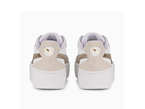 Zapatilla Puma Club II Era Platform Metallic Mujer Blanco