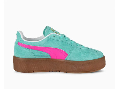 Zapatilla Puma Palermo Elevata Mujer Celeste/Gum