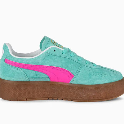 Zapatilla Puma Palermo Elevata Mujer Celeste/Gum