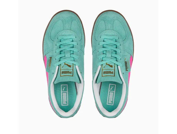 Zapatilla Puma Palermo Elevata Mujer Celeste/Gum