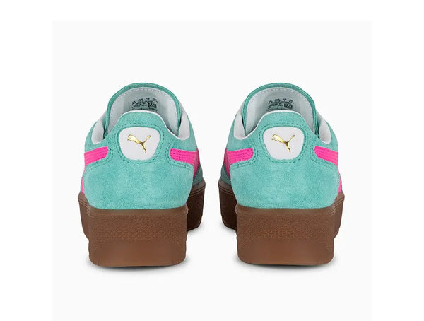 Zapatilla Puma Palermo Elevata Mujer Celeste/Gum