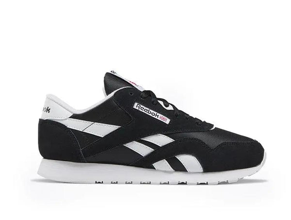 Zapatilla Reebok Cl Nylon Mujer Negro