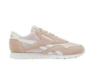 Zapatilla Reebok Cl Nylon Mujer Rosado