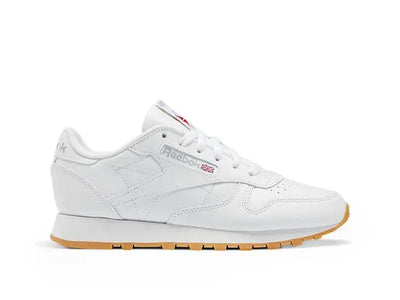 Zapatilla Reebok Classic Leather Cuero Mujer Blanco