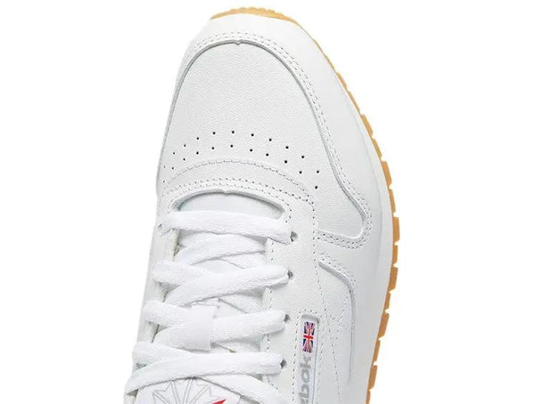 Zapatilla Reebok Classic Leather Cuero Mujer Blanco