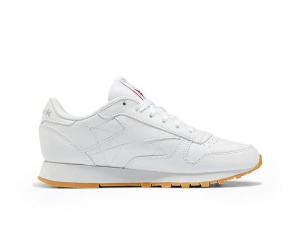 Zapatilla Reebok Classic Leather Cuero Mujer Blanco