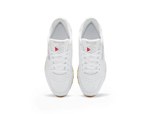 Zapatilla Reebok Classic Leather Cuero Mujer Blanco