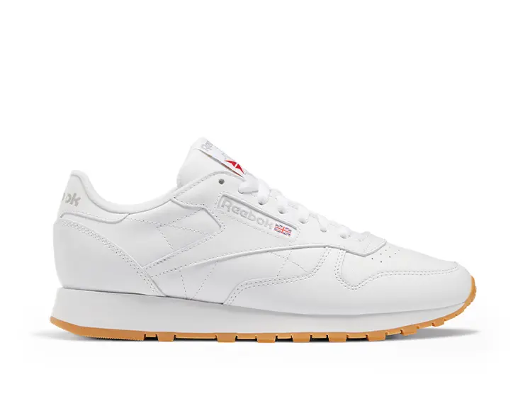 Zapatilla Reebok Classic Leather Unisex Blanco - Blockstore.cl