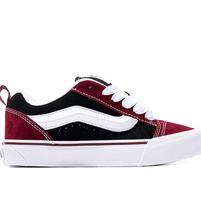 Zapatilla  Vans Knu Skool Mujer Burdeo