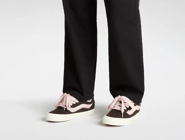 Zapatilla Vans Knu Skool Mujer Café - Rosado
