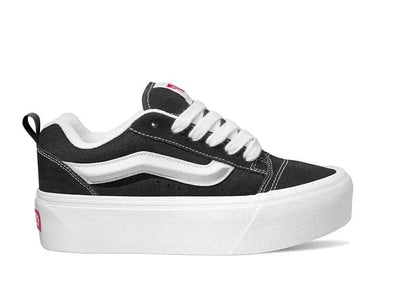 Zapatilla Vans Knu Stack Plataforma Mujer Negro