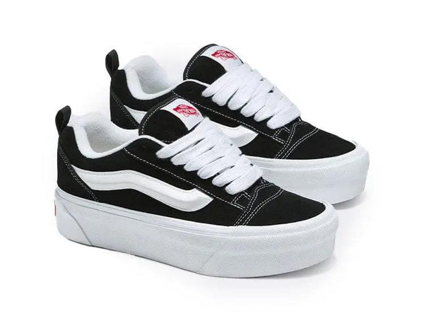 Zapatilla Vans Knu Stack Plataforma Mujer Negro
