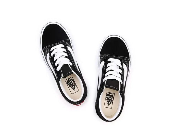 Zapatilla Vans Old Skool Plataforma Junior Negro