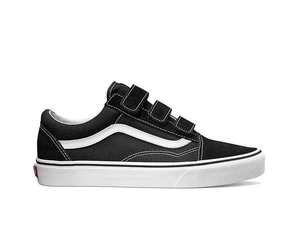 Zapatilla Vans Old Skool Velcro Hombre Negro
