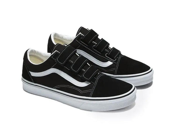 Zapatilla Vans Old Skool Velcro Hombre Negro