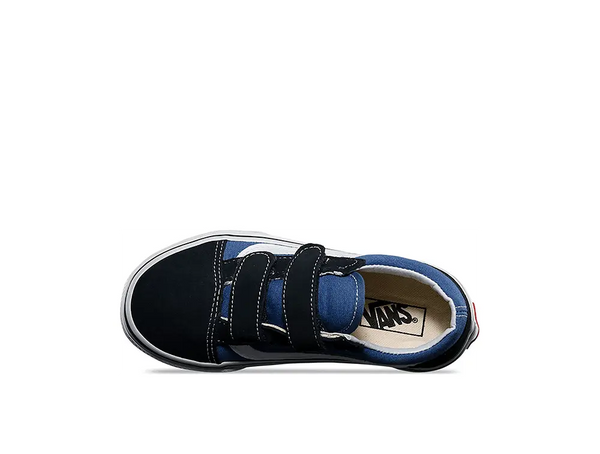 Zapatilla Vans Old Skool Velcro Junior Azul