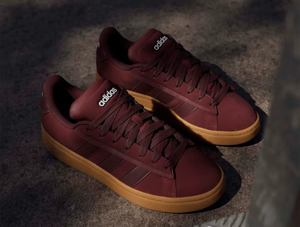 Zapatillas Adidas Grand Court Alpha 00S Hombre Burdeo