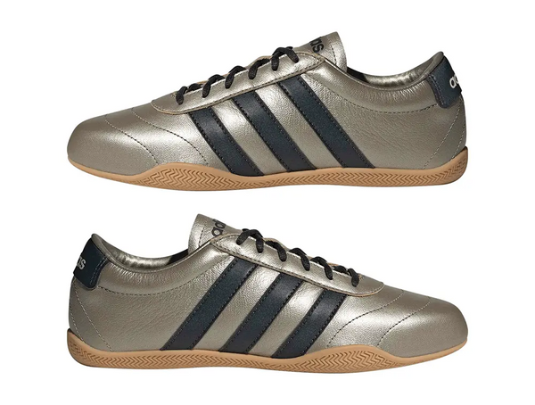 Zapatillas Adidas Grand Court Lo Lth Mujer Gris