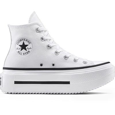 Zapatillas Converse Chuck Taylor Lift Double Stack Mujer Blanco