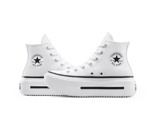 Zapatillas Converse Chuck Taylor Lift Double Stack Mujer Blanco