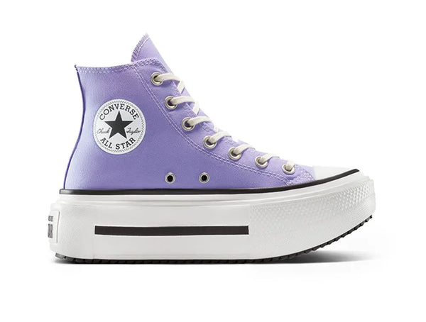 Zapatillas Converse Chuck Taylor Lift Double Stack Mujer Morado
