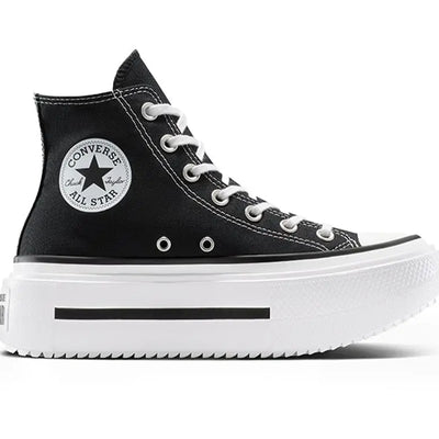 Zapatillas Converse Chuck Taylor Lift Double Stack Mujer Negro