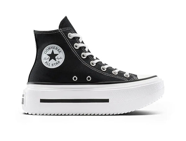 Zapatillas Converse Chuck Taylor Lift Double Stack Mujer Negro