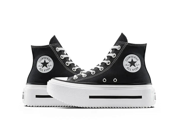 Zapatillas Converse Chuck Taylor Lift Double Stack Mujer Negro