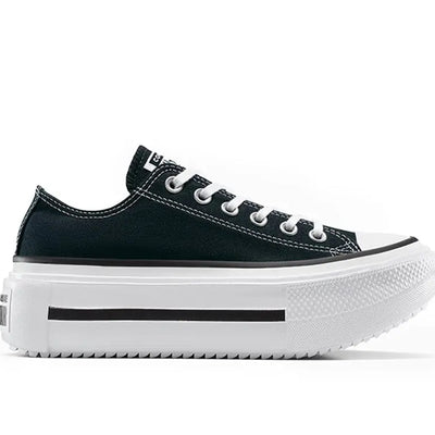 Zapatillas Converse Chuck Taylor Lift Double Stack Mujer Negro