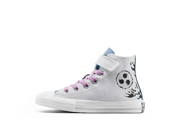 Zapatillas Converse Naruto Chuck Taylor 1V Hi (Sasuke) Junior Gris