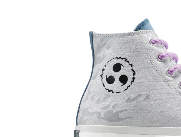 Zapatillas Converse Naruto Chuck Taylor Hi (Sasuke) Unisex Gris