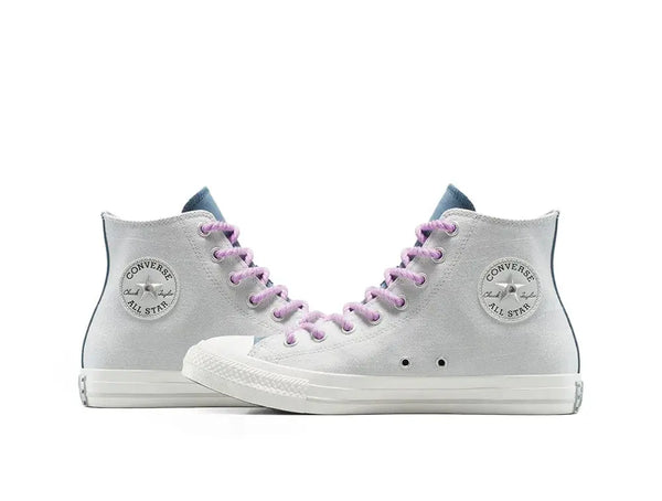 Zapatillas Converse Naruto Chuck Taylor Hi (Sasuke) Unisex Gris