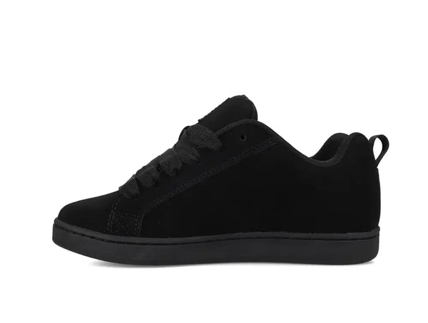 Zapatillas DC Court Graffik Mujer Mono Negro