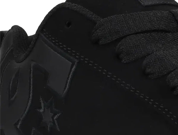 Zapatillas DC Court Graffik Mujer Mono Negro