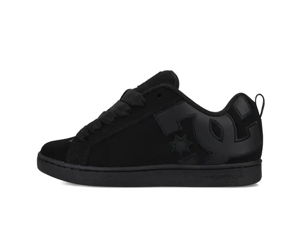 Zapatillas DC Court Graffik Mujer Mono Negro