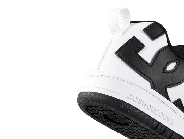Zapatillas Dc Court Graffik Junior Blanco