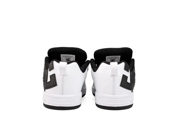 Zapatillas Dc Court Graffik Junior Blanco