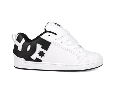 Zapatillas Dc Court Graffik Mujer Blanco