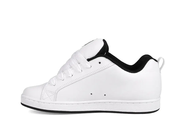 Zapatillas Dc Court Graffik Mujer Blanco