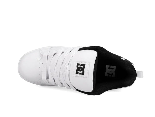 Zapatillas Dc Court Graffik Mujer Blanco
