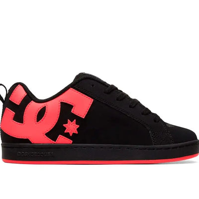Zapatillas Dc Court Graffik Mujer Negro