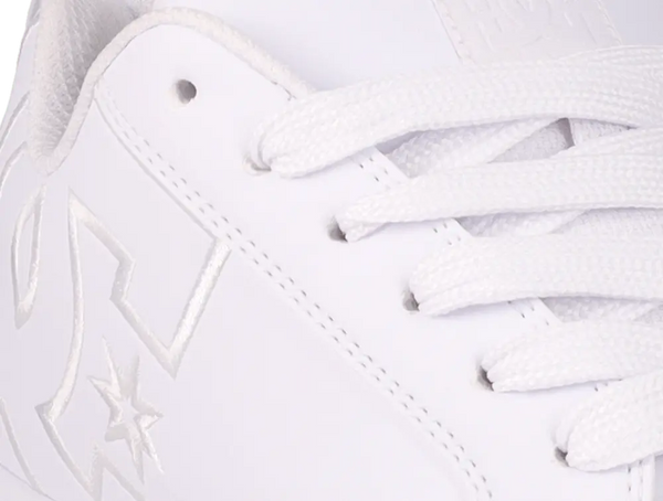 Zapatillas Dc Court Graffik Plataforma Mujer Blanco