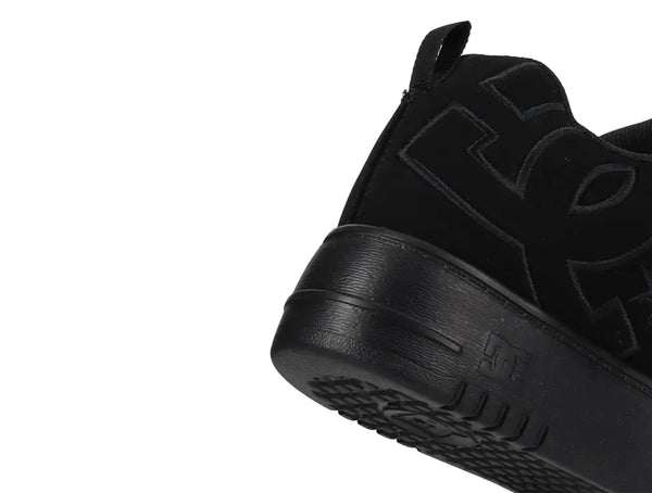 Zapatillas Dc Court Graffik Plataforma Mujer Mono Negro