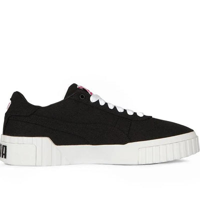 Zapatillas Puma Cali Canvas Mujer Negro