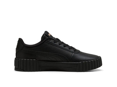 Zapatillas Puma Carina 3.0 Cadete Mono Negro