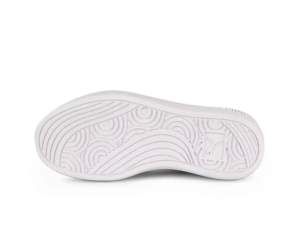 Zapatillas Puma Club II Era Platform Metallic Mujer Blanco