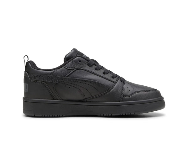 Zapatillas Puma Rebound V6 Cadete Mono Negro